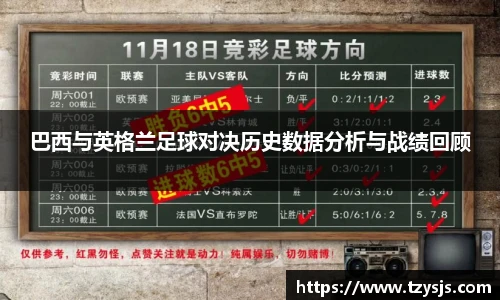 巴西与英格兰足球对决历史数据分析与战绩回顾
